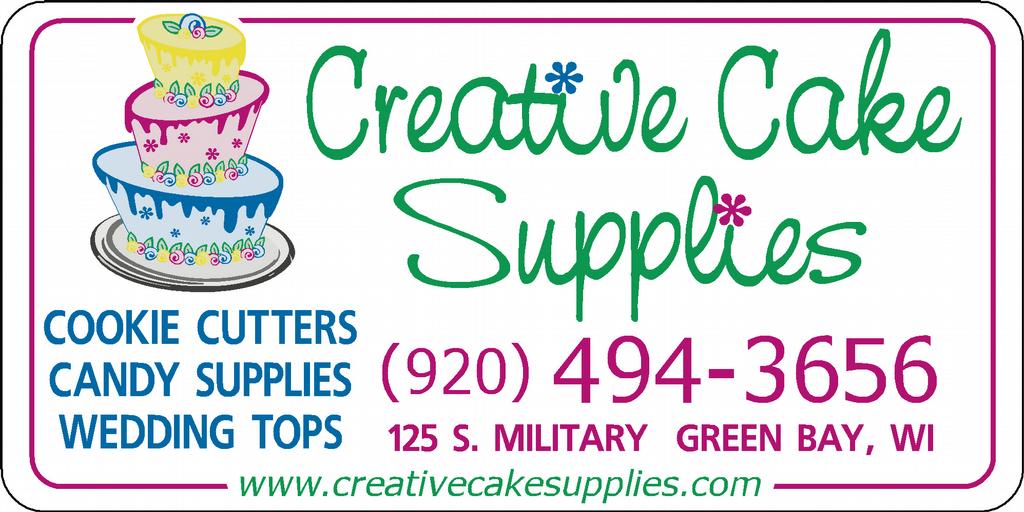 Creative Cake Supplies Green Bay WI 54303 9204943656